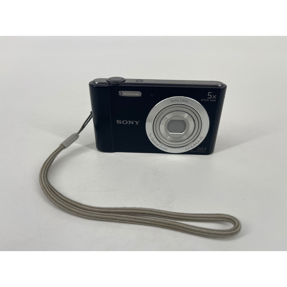 Sony Cyber-shot DSC-W800 20.1MP Digital Camera Black 5x Zoom FOR PARTS / REPAIR